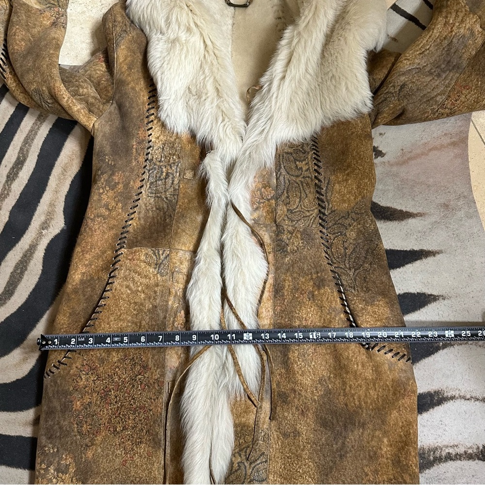 YVES SALOMON Shearling Long Coat🌸 - Picture 12 of 16